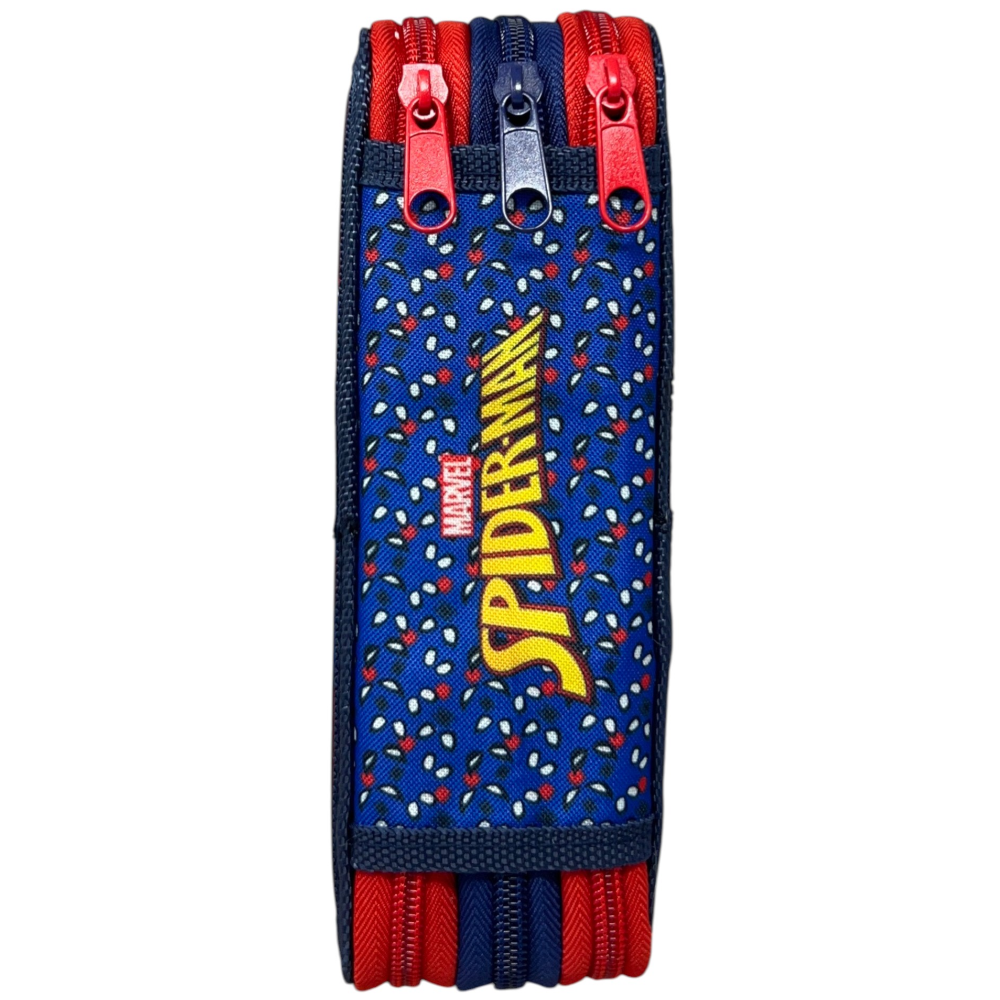 Astuccio Multiscomparto Spiderman MARVEL 3 Zip per la Scuola Portacolori Giotto - 000508613