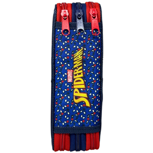 Astuccio Multiscomparto Spiderman MARVEL 3 Zip per la Scuola Portacolori Giotto - 000508613