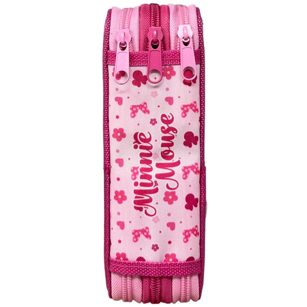 Astuccio Multiscomparto Minnie DISNEY 3 Zip per la Scuola Portacolori Giotto - 000565225