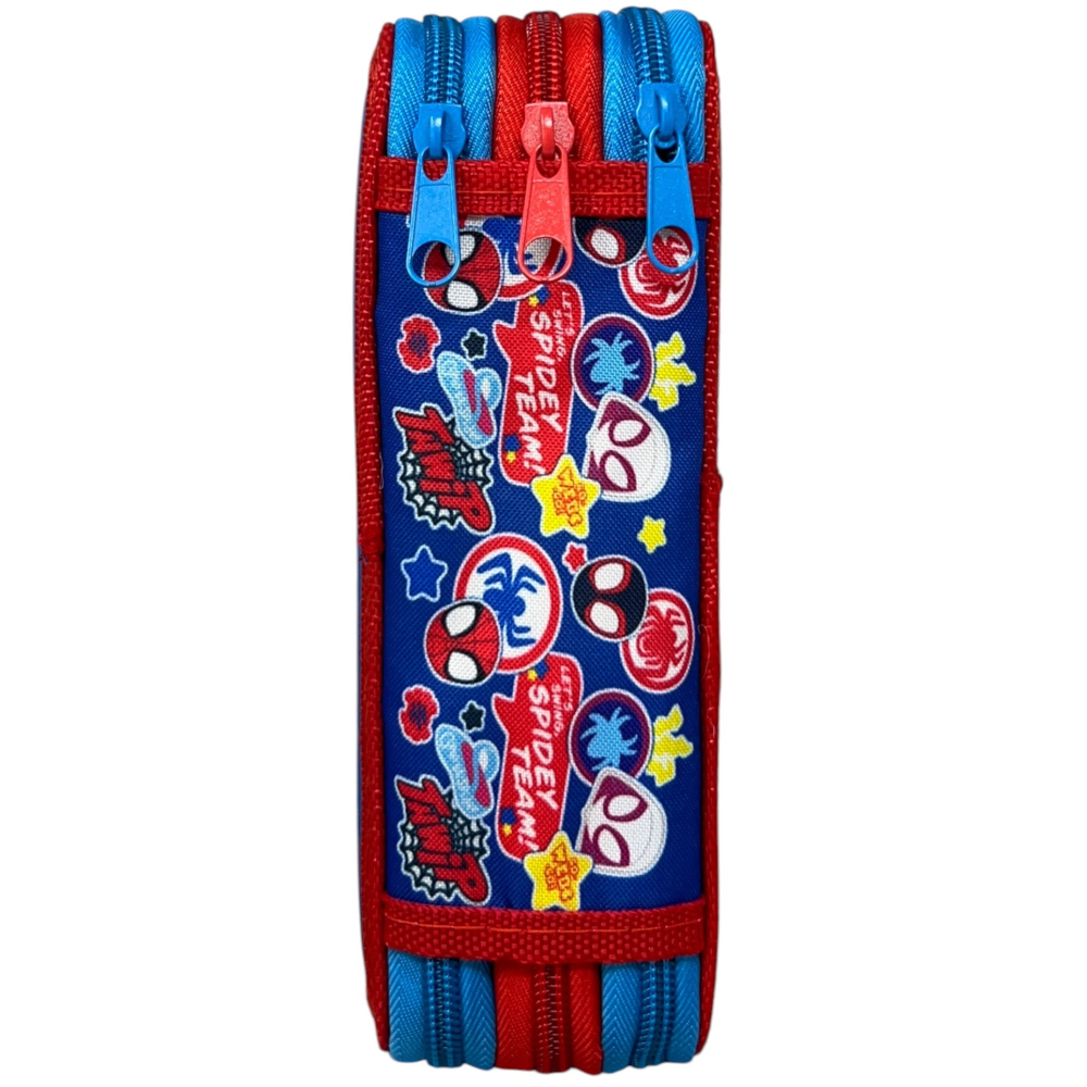 Astuccio 3 Zip Scuola Spidey MARVEL Multiscomparto Portacolori Giotto - 508575