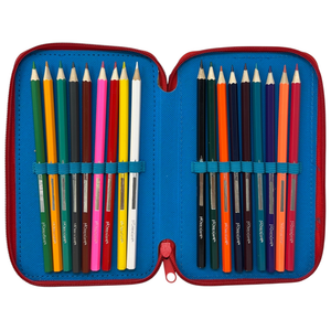 Astuccio 3 Zip Scuola Spidey MARVEL Multiscomparto Portacolori Giotto - 508575