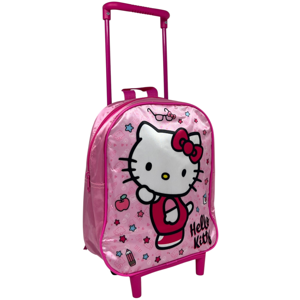 Zaino Asilo Trolley Hello Kitty Borsa per Scuola Materna Tempo Libero - 1000et284230