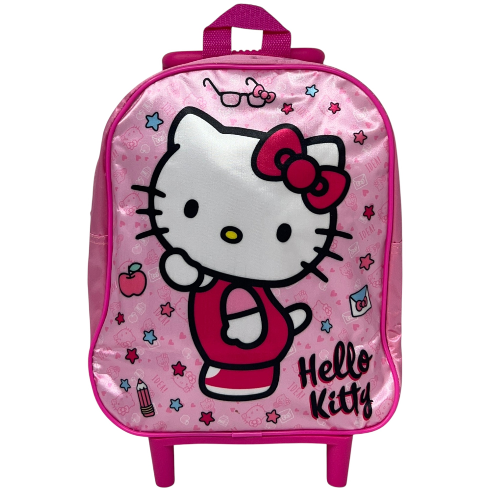 Zaino Asilo Trolley Hello Kitty Borsa per Scuola Materna Tempo Libero - 1000et284230
