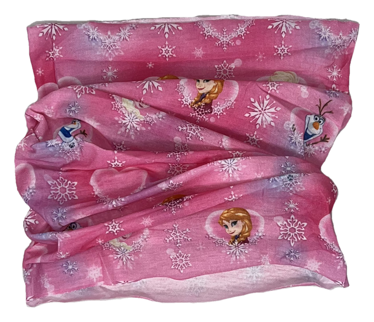 Scaldacollo Frozen Elsa Anna Olaf DISNEY Fascia Multiuso Cm. 43x25  - 44790