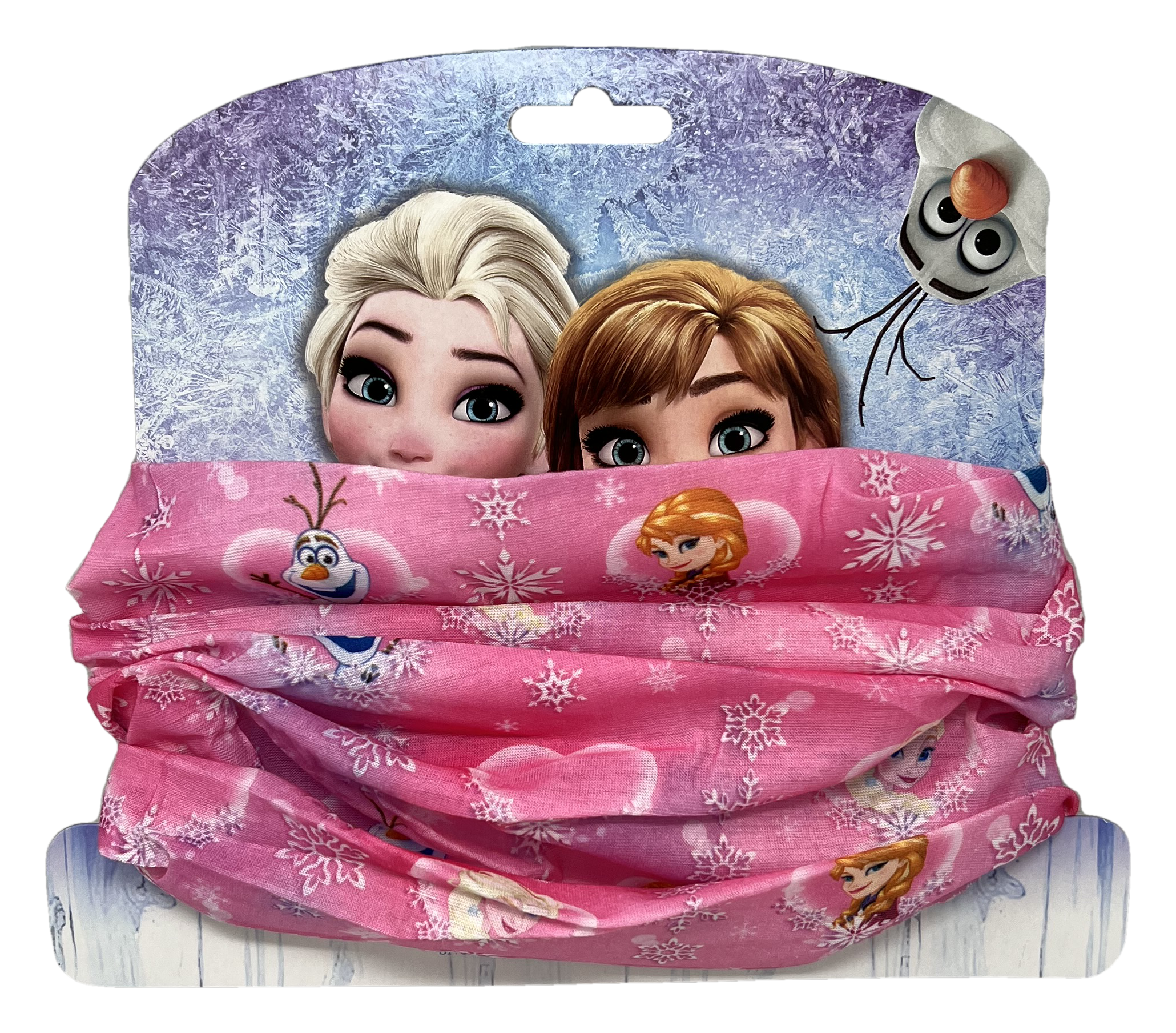Scaldacollo Frozen Elsa Anna Olaf DISNEY Fascia Multiuso Cm. 43x25  - 44790