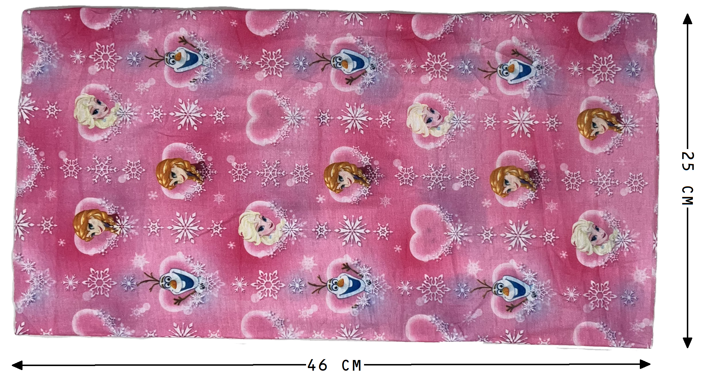 Scaldacollo Frozen Elsa Anna Olaf DISNEY Fascia Multiuso Cm. 43x25  - 44790