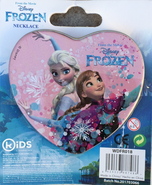 Collana in Acciao Frozen Elsa DISNEY Bambina - Wdfr018