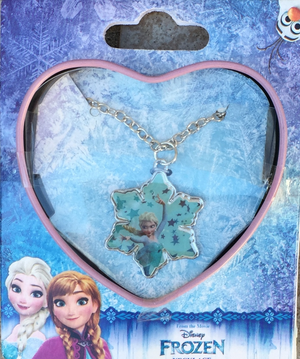 Collana in Acciao Frozen Elsa DISNEY Bambina - Wdfr018