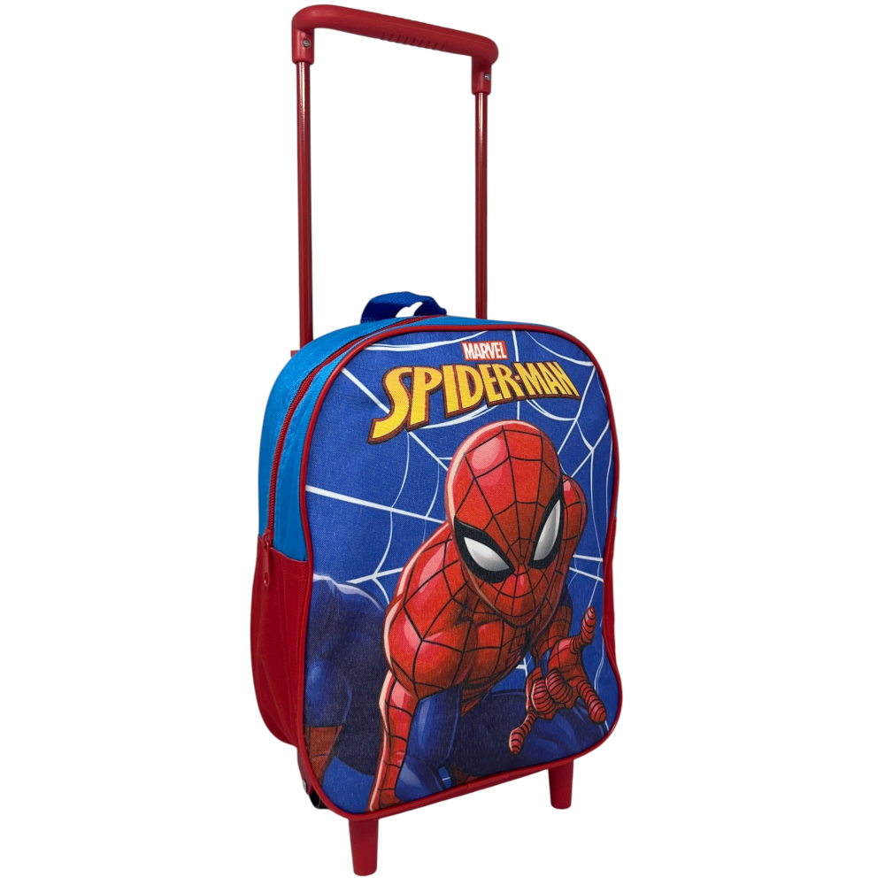 Zaino Asilo Trolley Spiderman MARVEL Borsa per Scuola Materna Tempo Libero - 689567