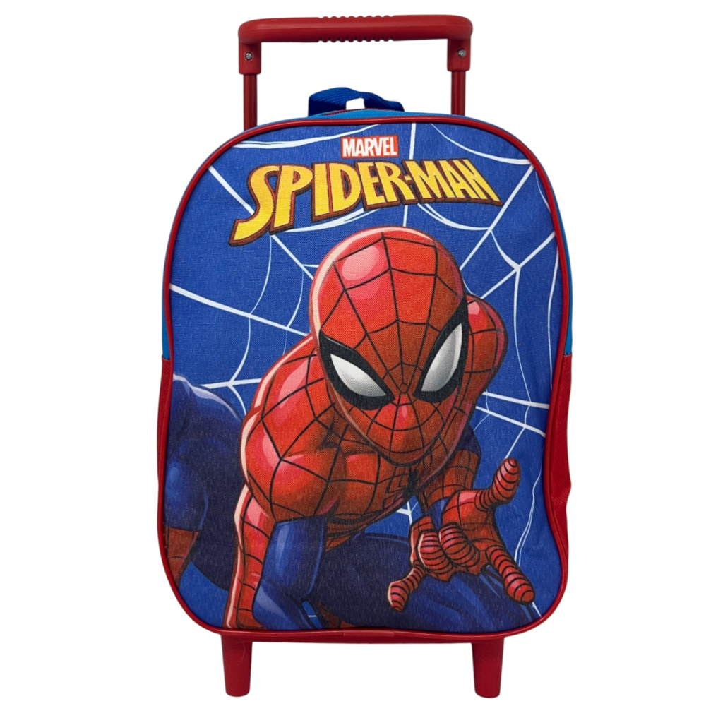 Zaino Asilo Trolley Spiderman MARVEL Borsa per Scuola Materna Tempo Libero - 689567