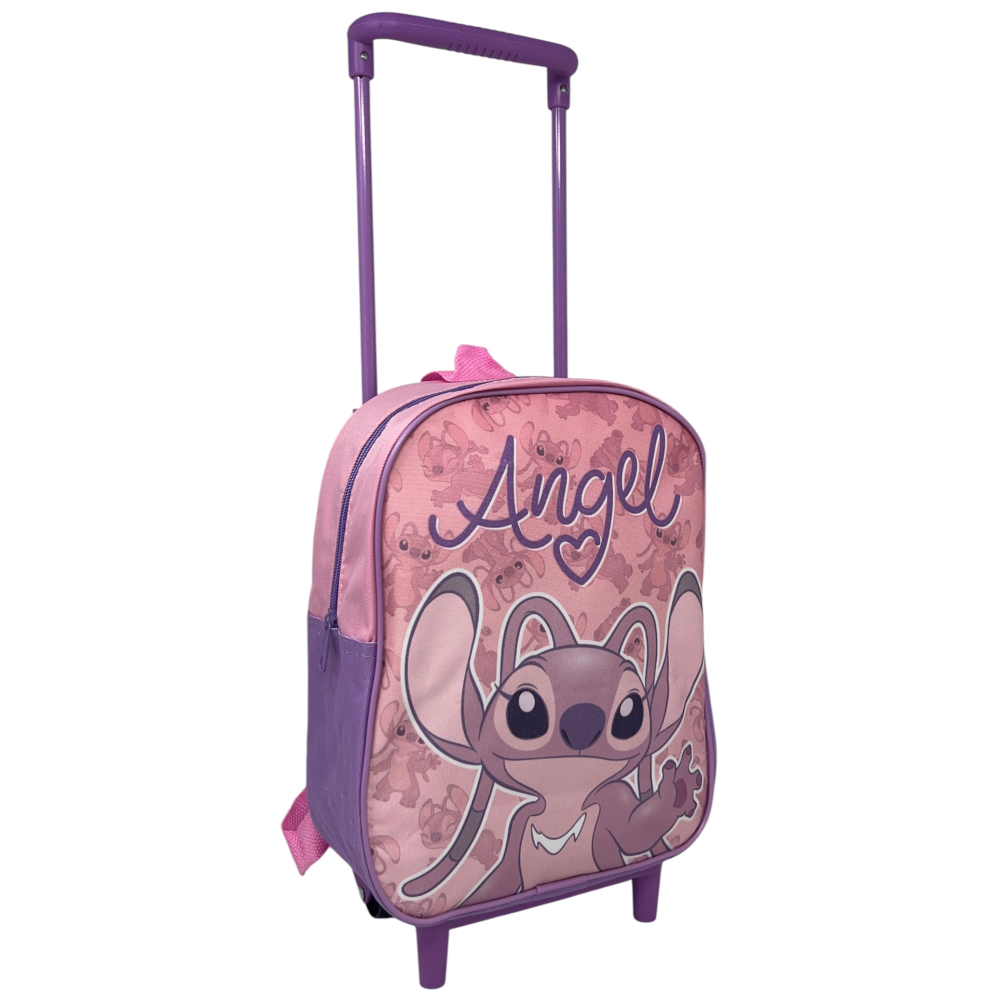 Zaino Asilo Trolley Angel Stitch DISNEY Borsa per Scuola Materna Tempo Libero - 689529