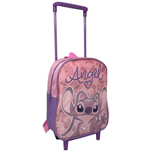 Zaino Asilo Trolley Angel Stitch DISNEY Borsa per Scuola Materna Tempo Libero - 689529