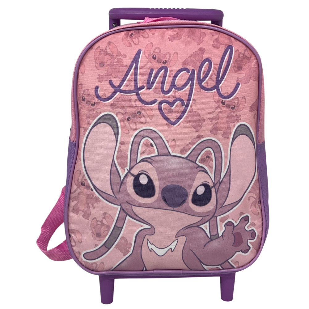 Zaino Asilo Trolley Angel Stitch DISNEY Borsa per Scuola Materna Tempo Libero - 689529