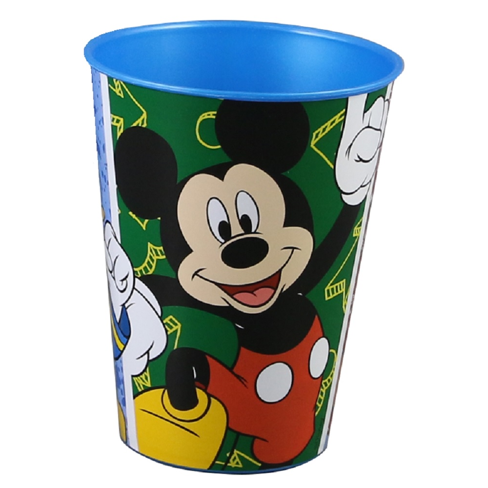 Bicchiere Topolino DISNEY Plastica Semirigida Riutilizzabile 260 Ml Bpa Free - St081107