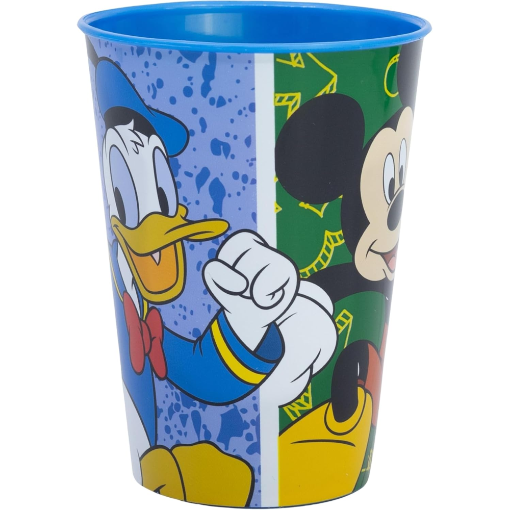 Bicchiere Topolino DISNEY Plastica Semirigida Riutilizzabile 260 Ml Bpa Free - St081107