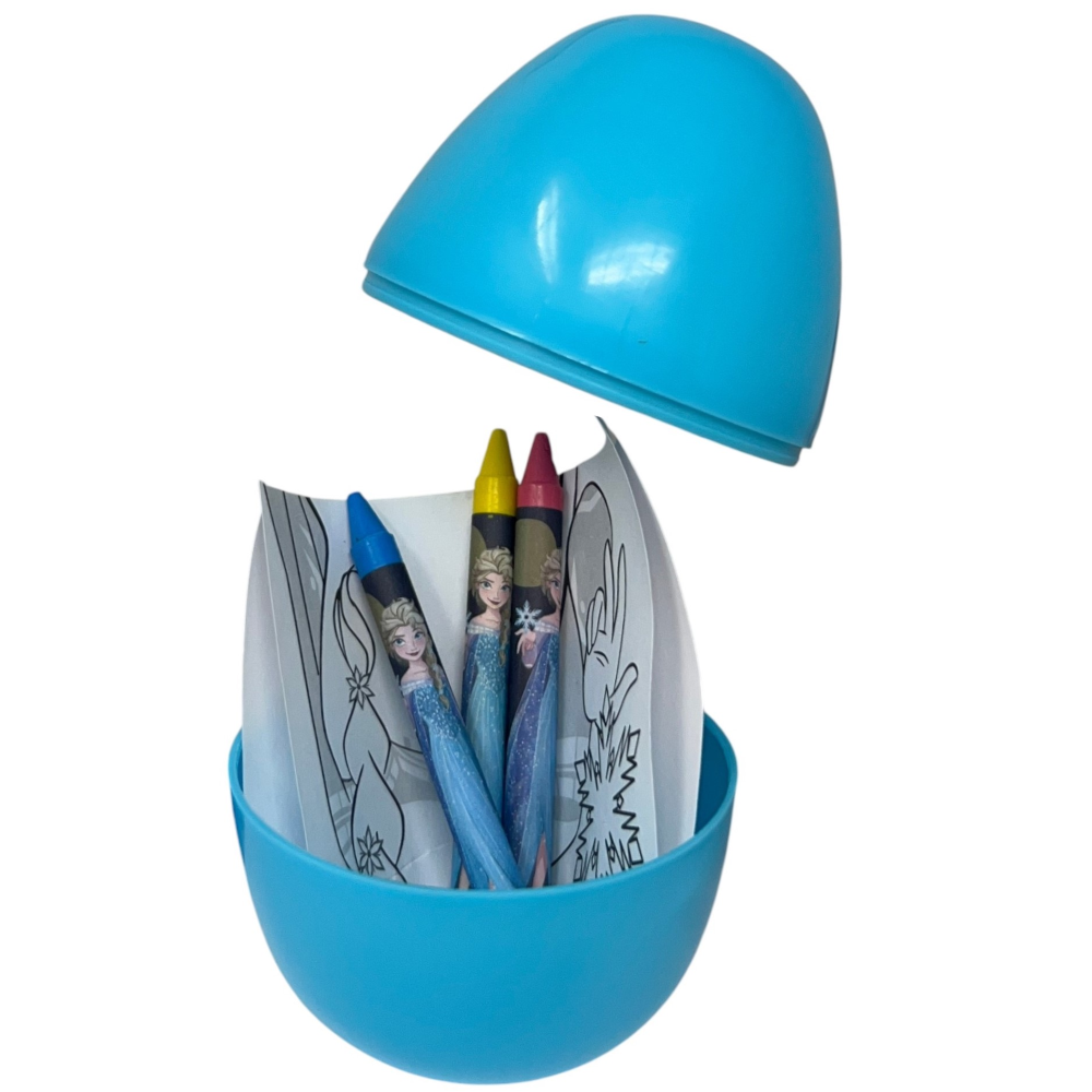 Mini Uovo con Sorpresa Frozen DISNEY Ovetto con Kit da Colorare -  Fr0940
