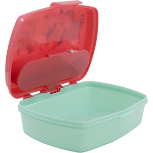 Set Pranzo Minnie DISNEY 2 Pezzi Borraccia in Alluminio e Portamerenda con Posate - St74463