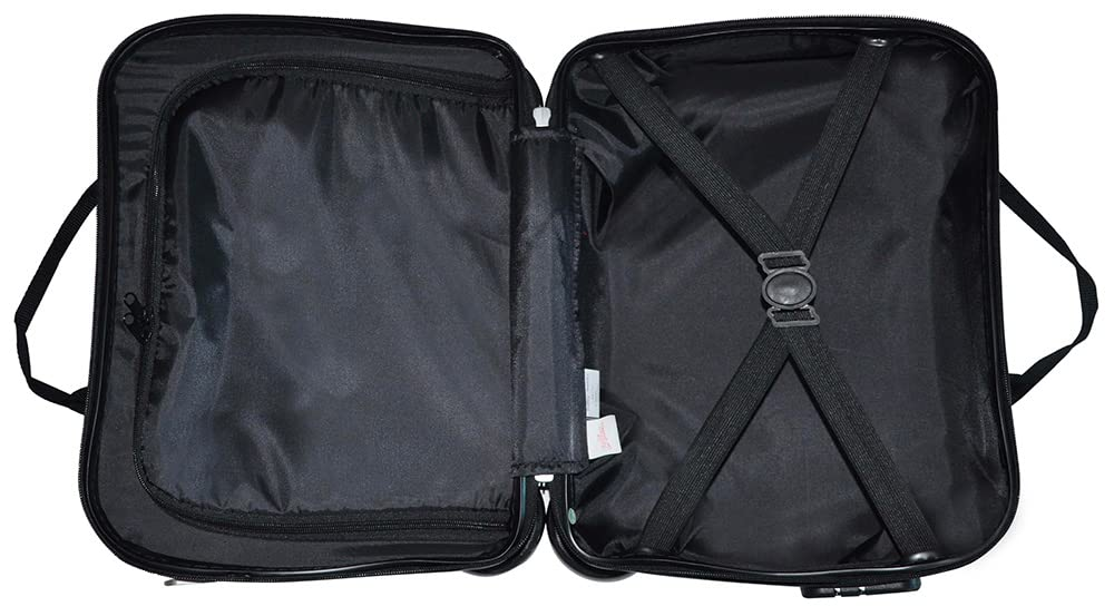 Trolley Spiderman Uomo Ragno MARVEL da Viaggio 4 Ruote Cavalcabile Trainabile Cm. 45x34x22 in ABS - M97704mc