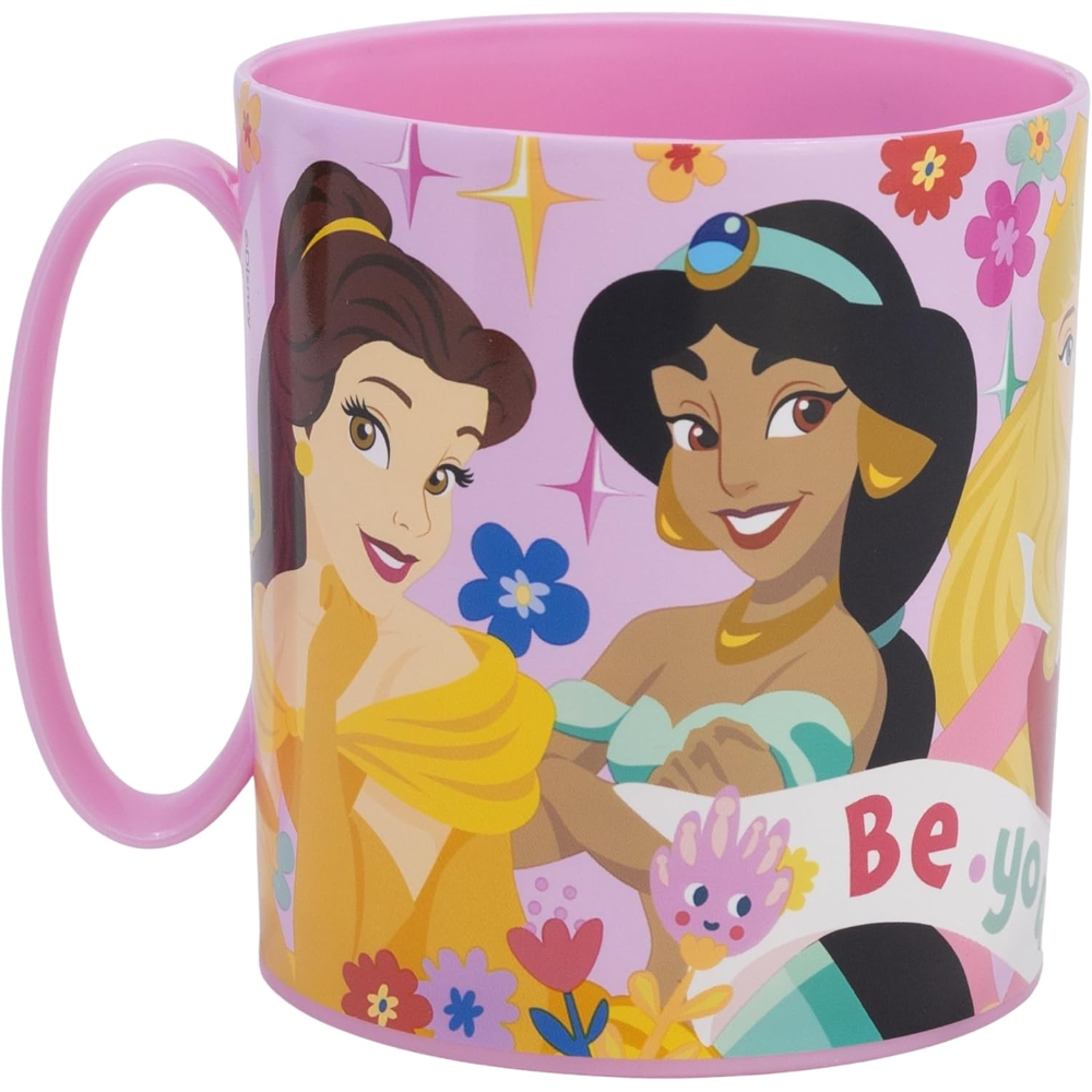 Tazza Principesse DISNEY Mug in Plastica Riutilizzabile Bpa Free Adatta Al Microonde 350 Ml - St82004