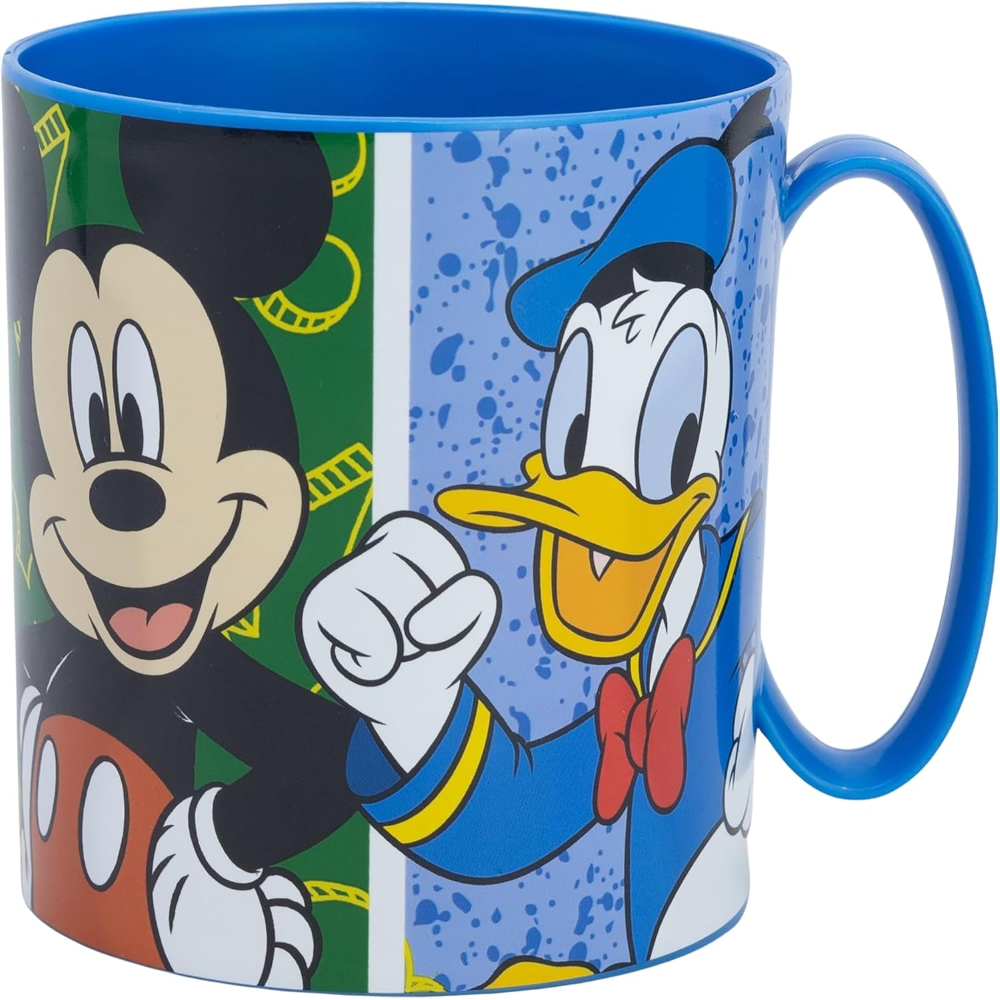 Tazza Topolino DISNEY Mug in Plastica Riutilizzabile Bpa Free Adatta Al Microonde 350 Ml - St81104