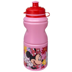 Set Pranzo Minnie DISNEY 2 Pezzi Borraccia 400 Ml Portamerenda - St74473
