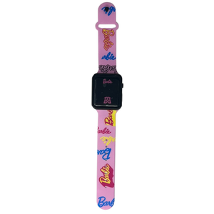 Orologio a LED Barbie Mattel da Polso Digitale con Cinturino Regolabile - Gnt36br