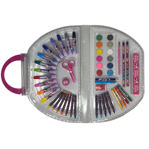Valigetta Colori Minnie DISNEY Set Cancelleria 51 Pezzi per Bambini - Min1107