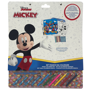 Album da Colorare con Accessori Topolino DISNEY 35 Pezzi Disegni Magici Stickers Fogli da Colorare per Bambini - Mic1147