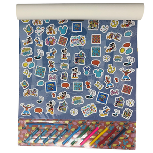 Album da Colorare con Accessori Topolino DISNEY 35 Pezzi Disegni Magici Stickers Fogli da Colorare per Bambini - Mic1147
