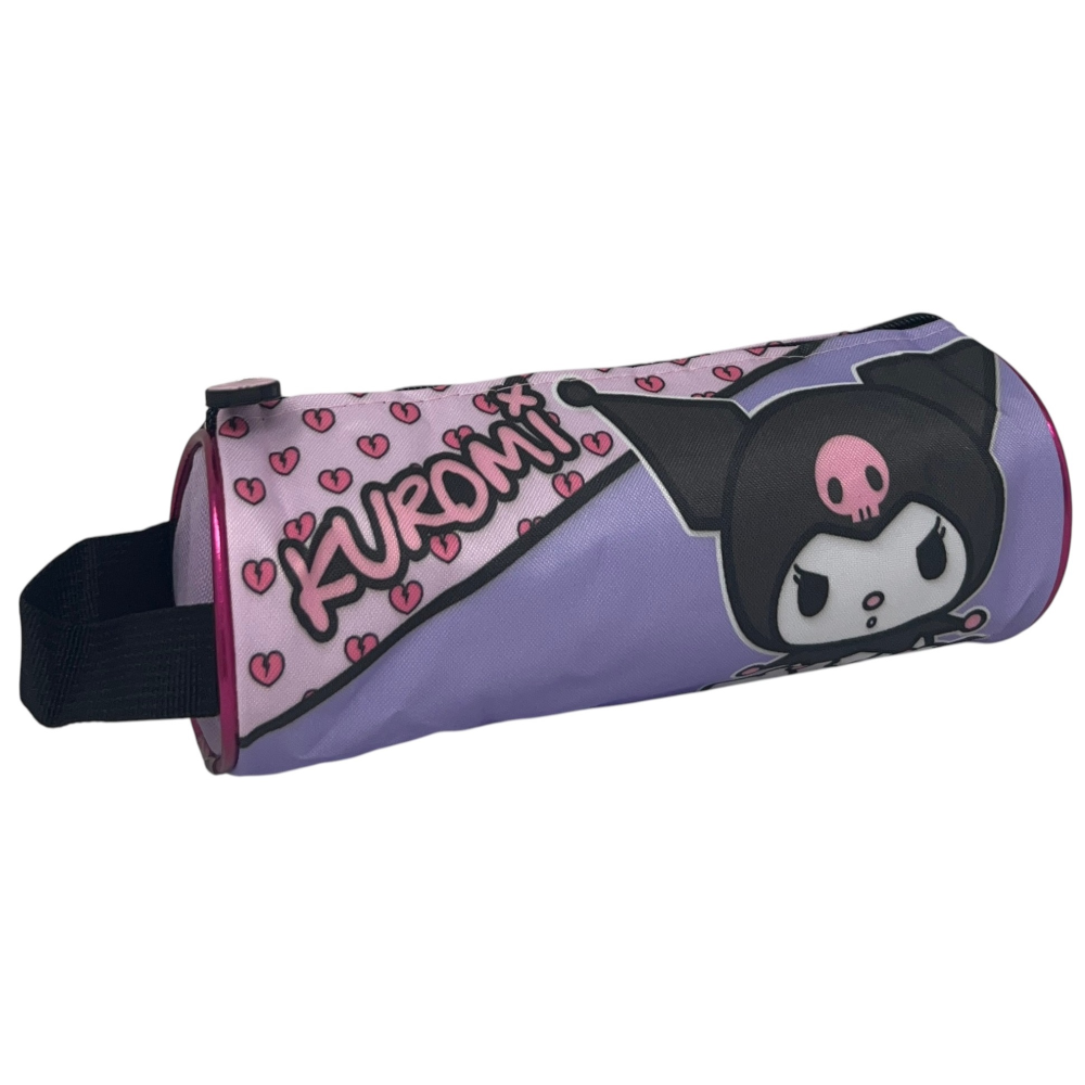Tombolino Astuccio Kuromi Hello Kitty Portacolori 23 CM - Hk36-5279