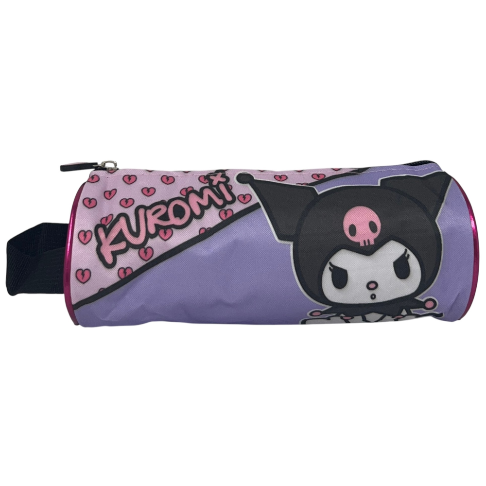 Tombolino Astuccio Kuromi Hello Kitty Portacolori 23 CM - Hk36-5279