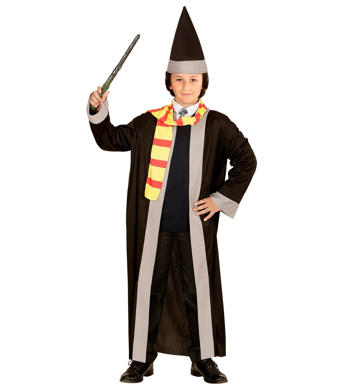 Costume Vestito Abito Travestimento Carnevale Bambino Mago - 0114
