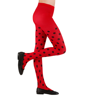Set Travestimento + Accessori Coccinella Tutu Ali Antenne Calze Costume Carnevale (11/14 Anni)
