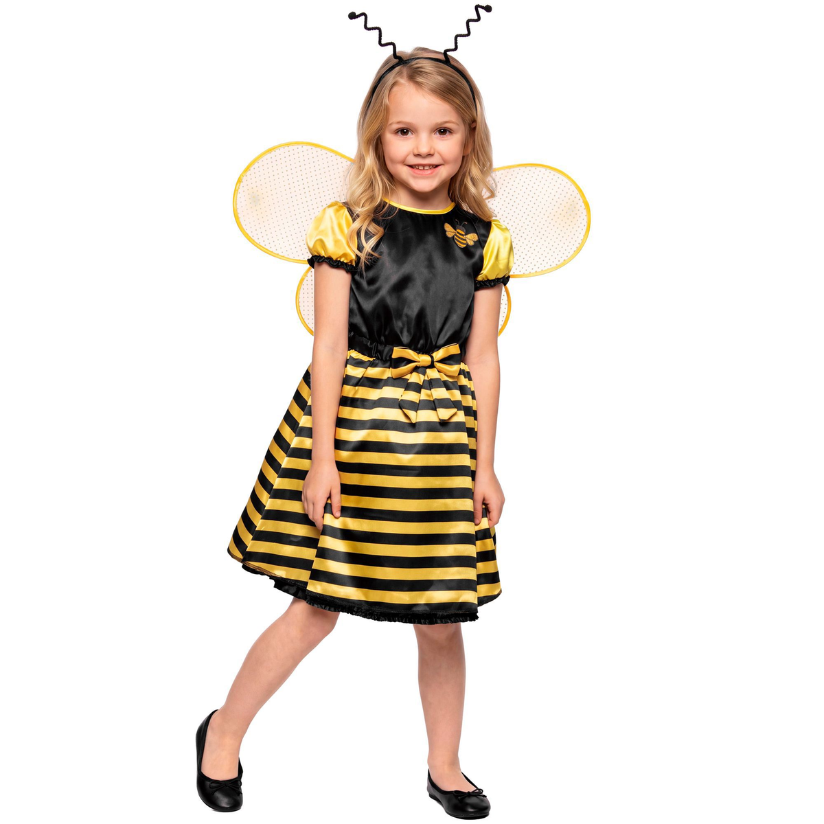 Costume Vestito Abito Travestimento Carnevale Halloween Cosplay Bambina Ape - 0396