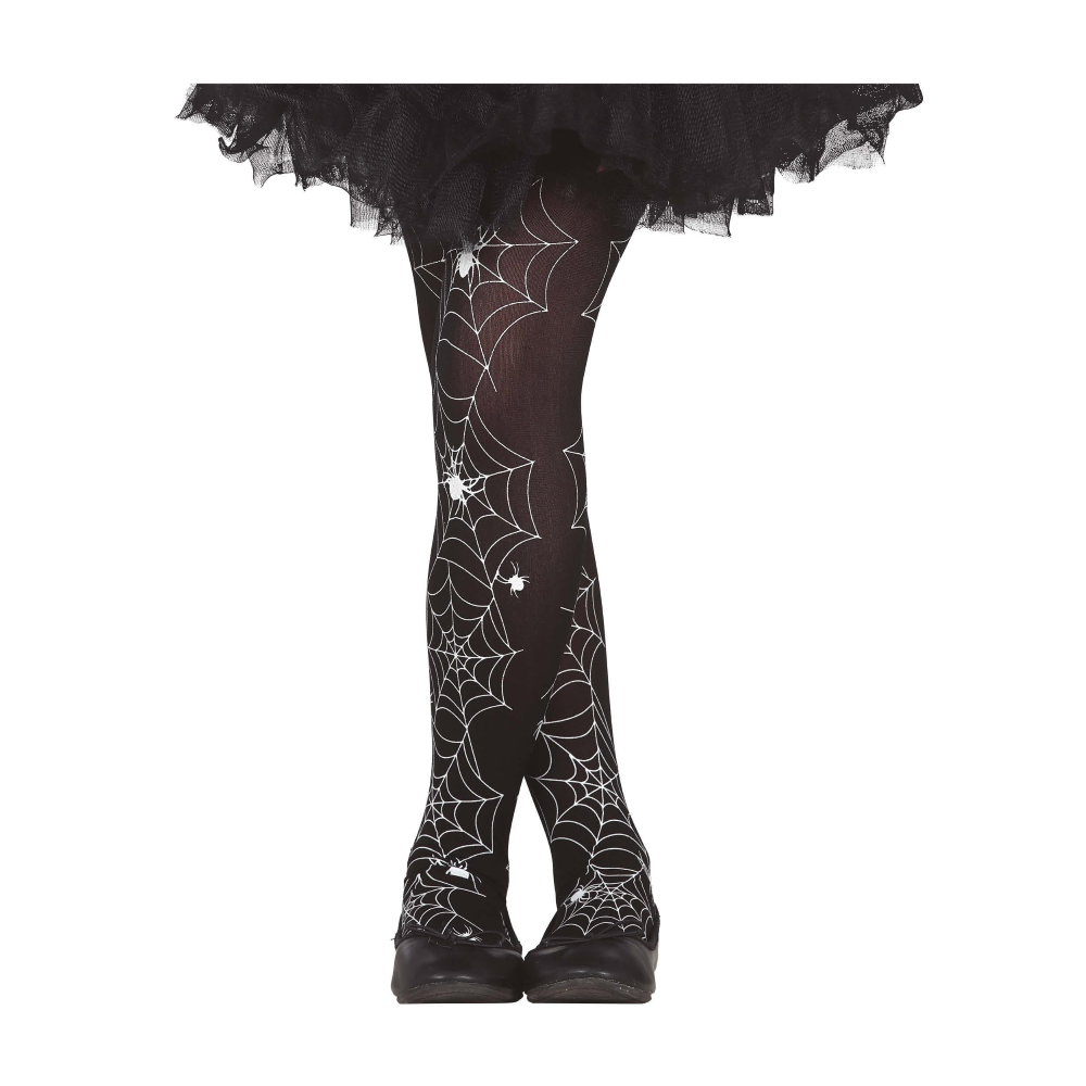 Calze Ragnatele Collant per Bambini Accessorio Halloween Carnevale - 1615