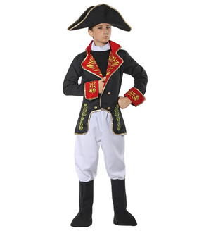 Costume Vestito Abito Travestimento Carnevale Halloween Cosplay Bambino Napoleone - 0291