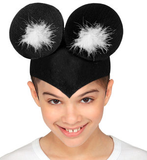 Calotta Topolino Topino Accessori Abito Vestito Carnevale Bambino - 3402t/1
