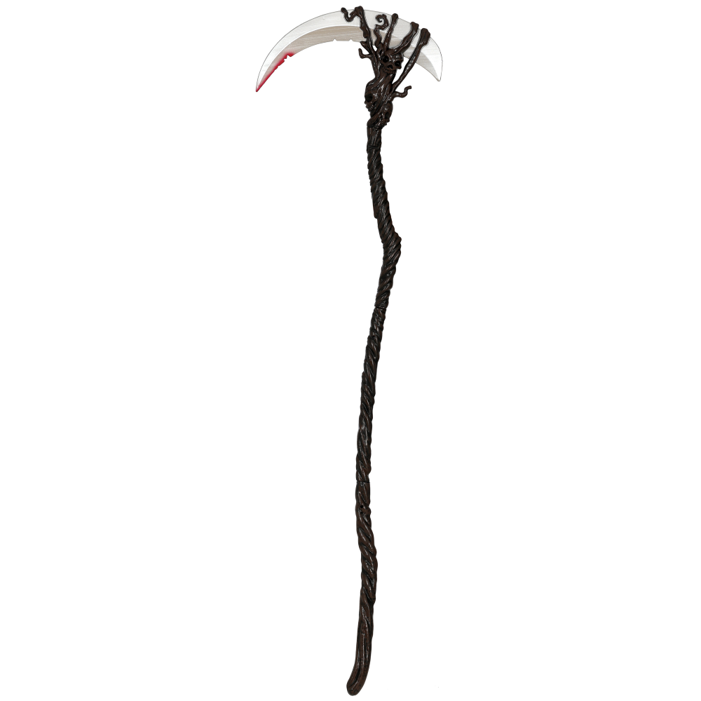 Falce Insanguinata Smontabile 150 CM Accessori per Abito Vestito Travestimento Carnevale Halloween - 24273