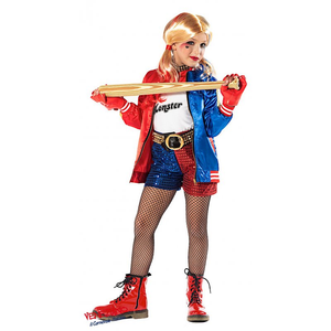 Vestito Carnevale Ragazza Jolly Costume Travestimento Bambina - 51165