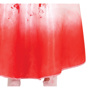 Costume Bloody Wife Vestito Travestimento Sposa Sanguinaria per Bambine Halloween Cosplay