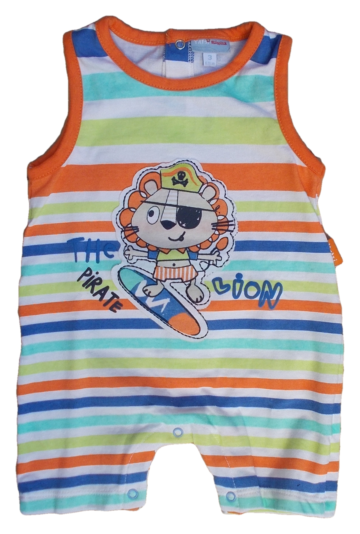 Pagliaccetto Neonato Bambino the Lion Pirate Mesi 1 - 2131/1m