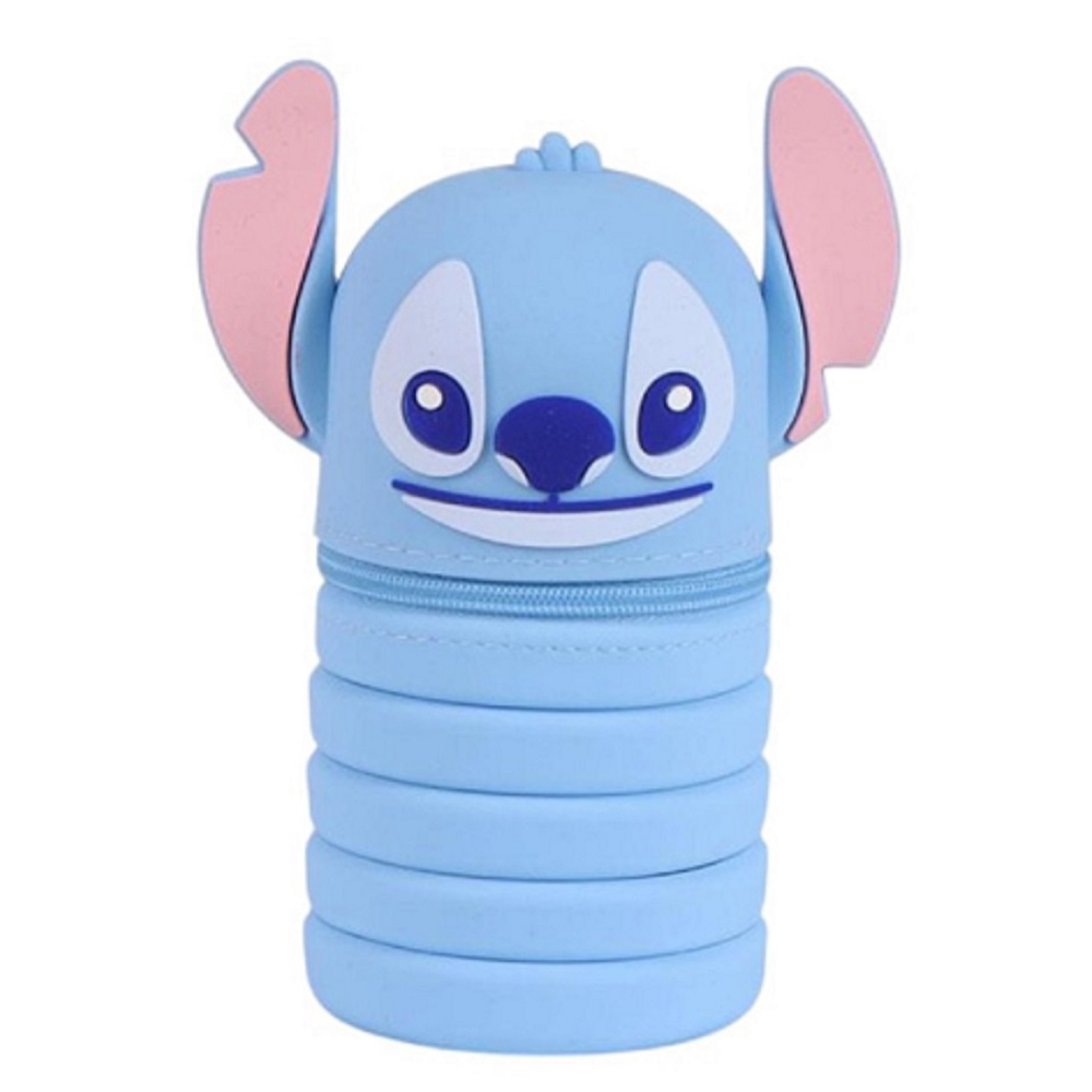 Tombolino in Silicone Stitch DISNEY Astuccio Estensibile Porta Cancelleria 20 CM - 1714-1