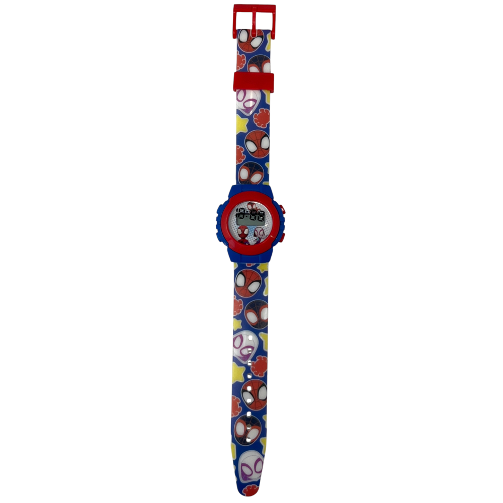 Orologio da Polso Digitale Spidey e i Suoi Fantastici Amici MARVEL in Confezione Sagomata - Spf4019