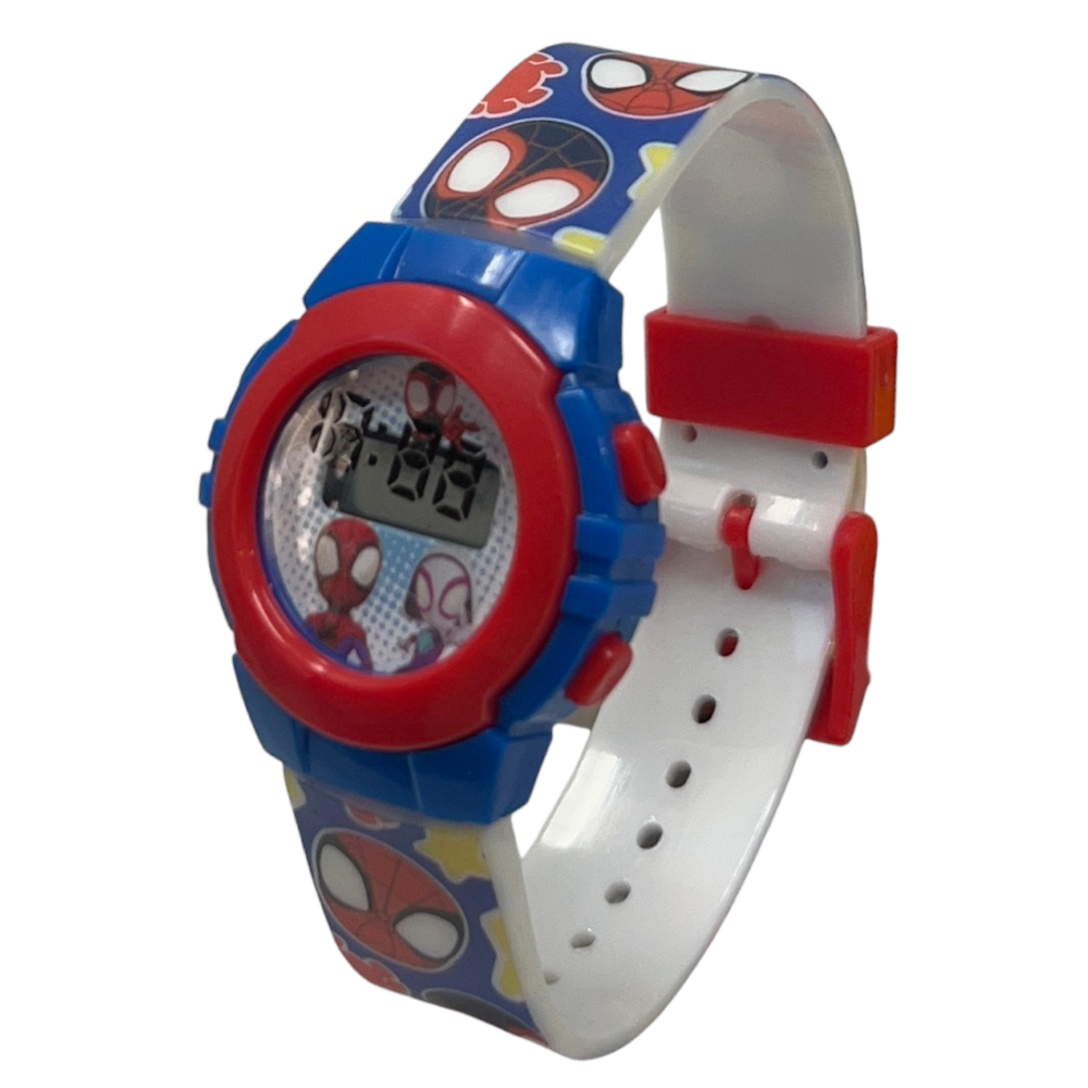 Orologio da Polso Digitale Spidey e i Suoi Fantastici Amici MARVEL in Confezione Sagomata - Spf4019