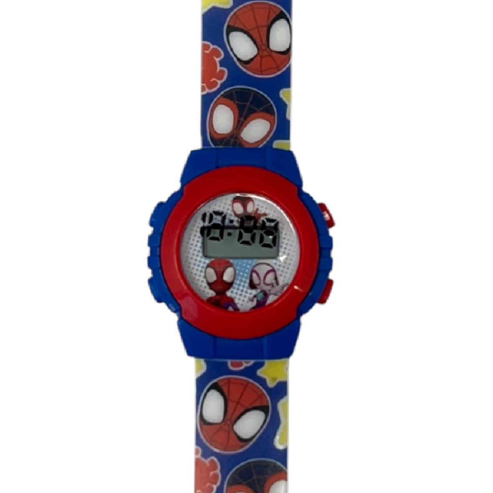 Orologio da Polso Digitale Spidey e i Suoi Fantastici Amici MARVEL in Confezione Sagomata - Spf4019
