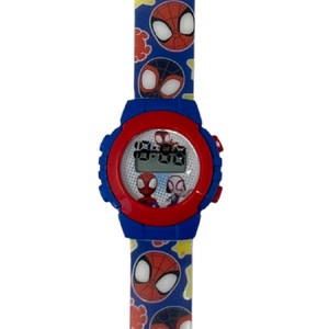 Orologio da Polso Digitale Spidey e i Suoi Fantastici Amici MARVEL in Confezione Sagomata - Spf4019