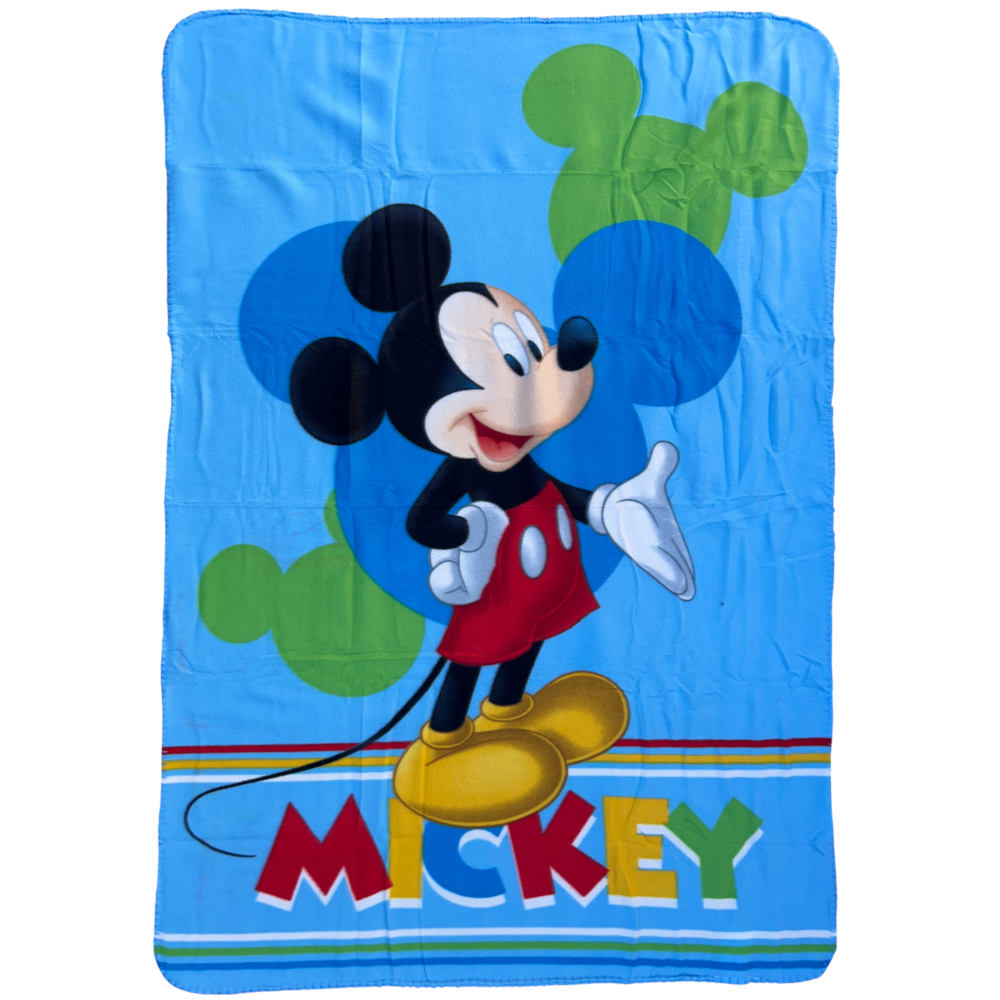 Plaid Topolino DISNEY Coperta in 100% Poliestere 220 Gsm 100 X 140 CM per Bambini - Je12339cg