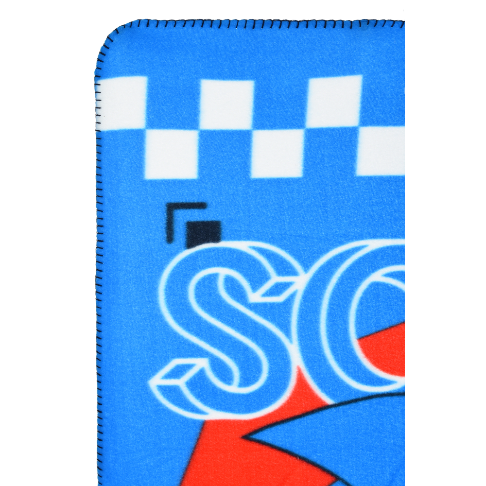 Plaid Sonic Coperta in 100% Poliestere 220 Gsm 100 X 150 CM per Bambini - Hy46004