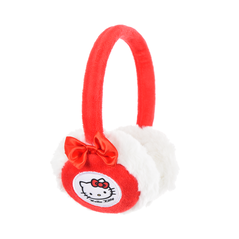 Paraorecchie Hello Kitty Cuffia Regolabile Accessori Invernali per Bambini - Hy40004rosso