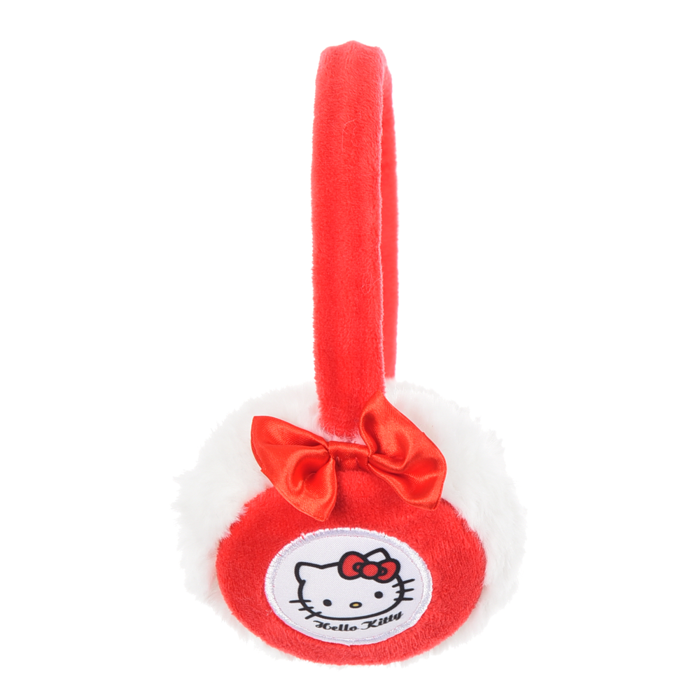 Paraorecchie Hello Kitty Cuffia Regolabile Accessori Invernali per Bambini - Hy40004rosso